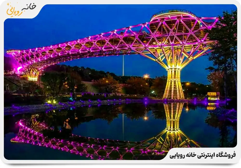 تصویر پل طبیعت تهران