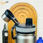 عکس نمای نزدیک از تراول ماگ طرح Vacuum Bottle