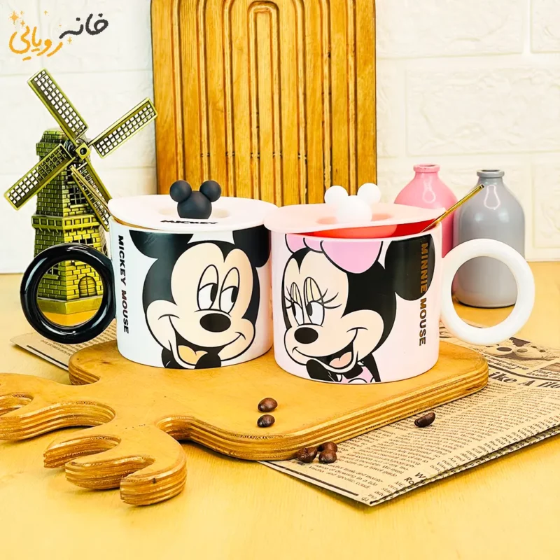 ماگ های خوشگل و جذاب ماگ minnie و یک ماگ mickey